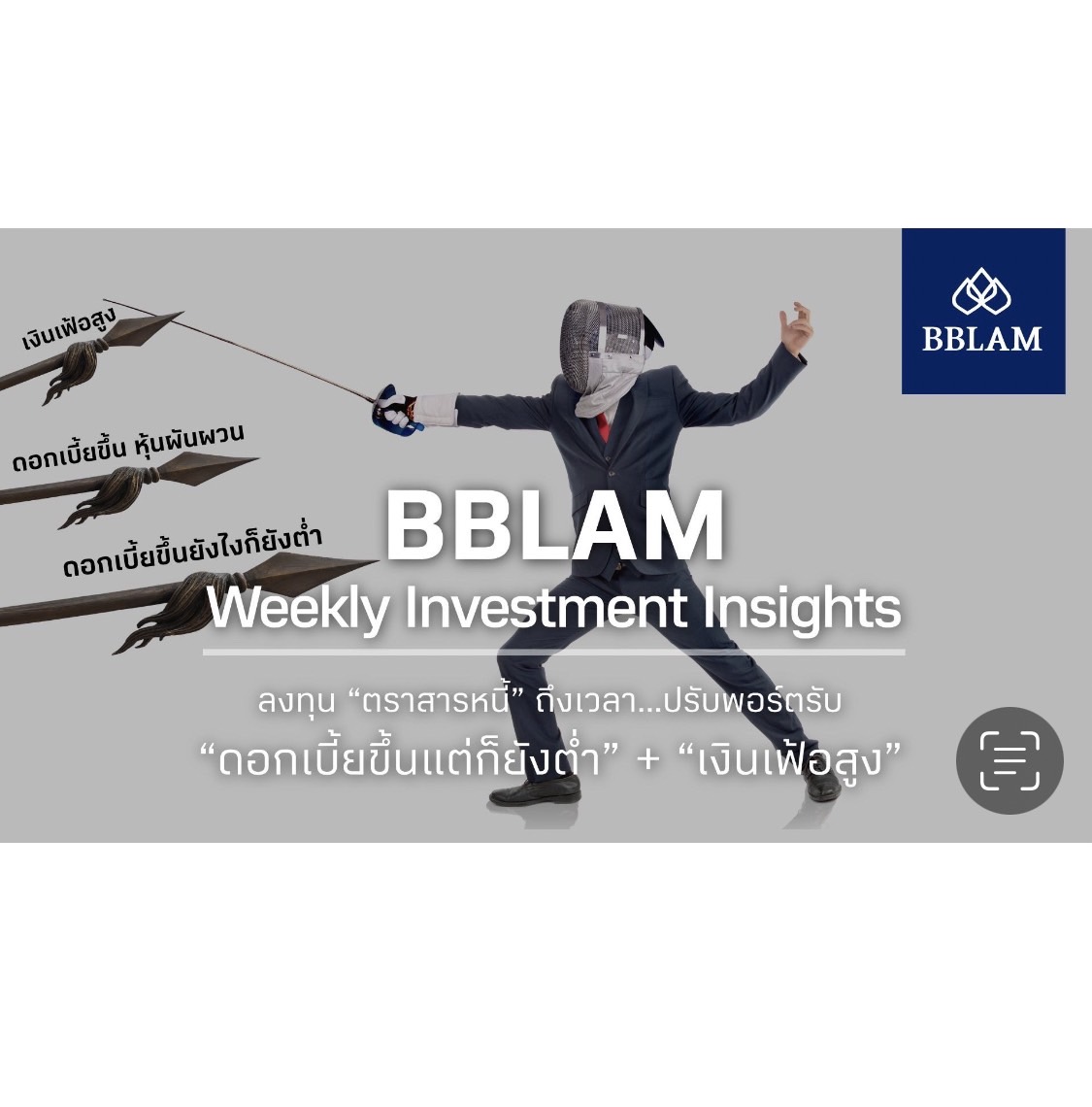 BBLAM Weekly Investment Insights 7-11 กุมภาพันธ์ 2022 - BUALUANG FUND